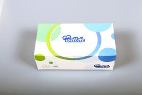 Թղթե անձեռոցիկ տուփով-150 հատ, 2 շերտ